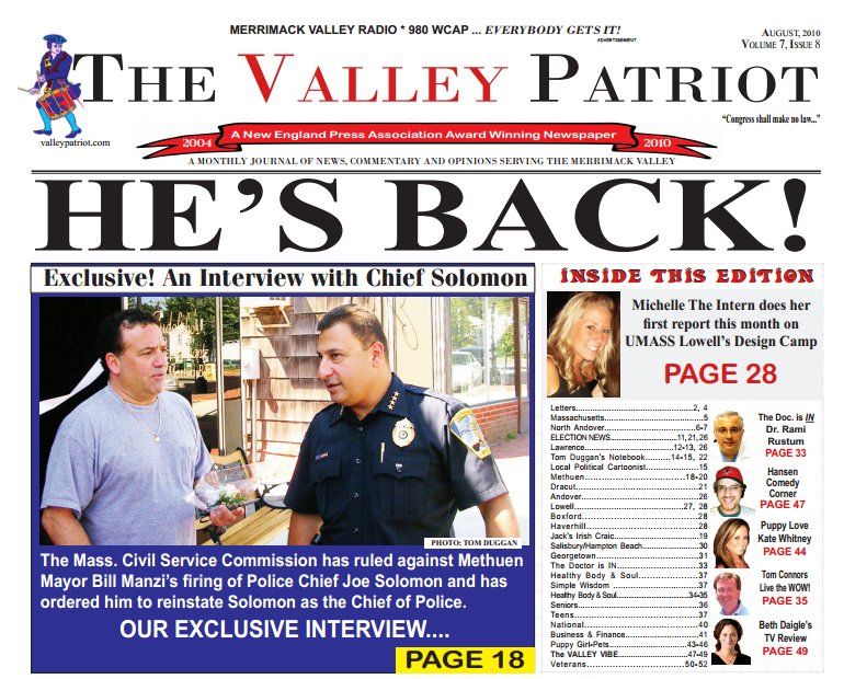 August-2010 Valley Patriot
