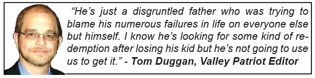 Tom Duggan Quote on Kevin Thompson