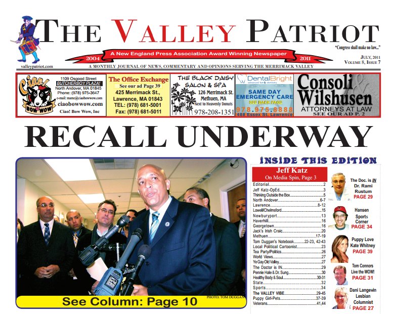 The Valley Patriot July-2011