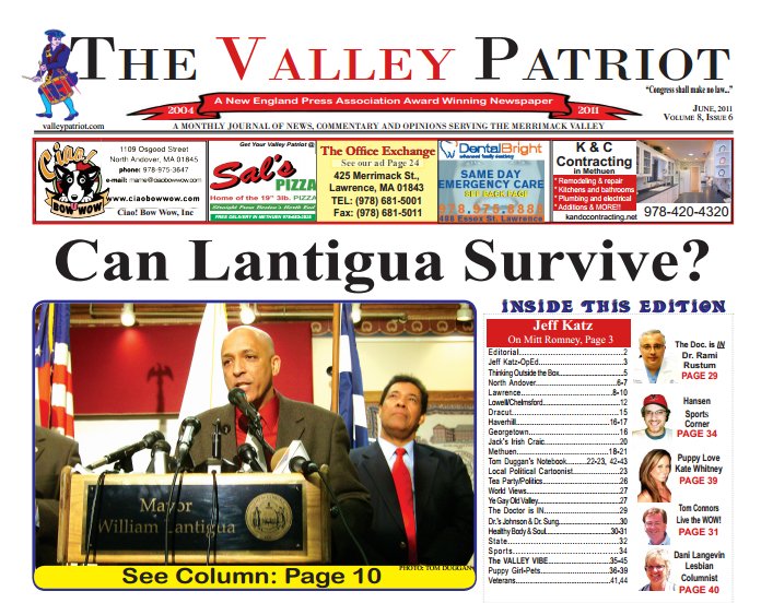 Can Lawrence Mayor Willie Lantigua Survive?
