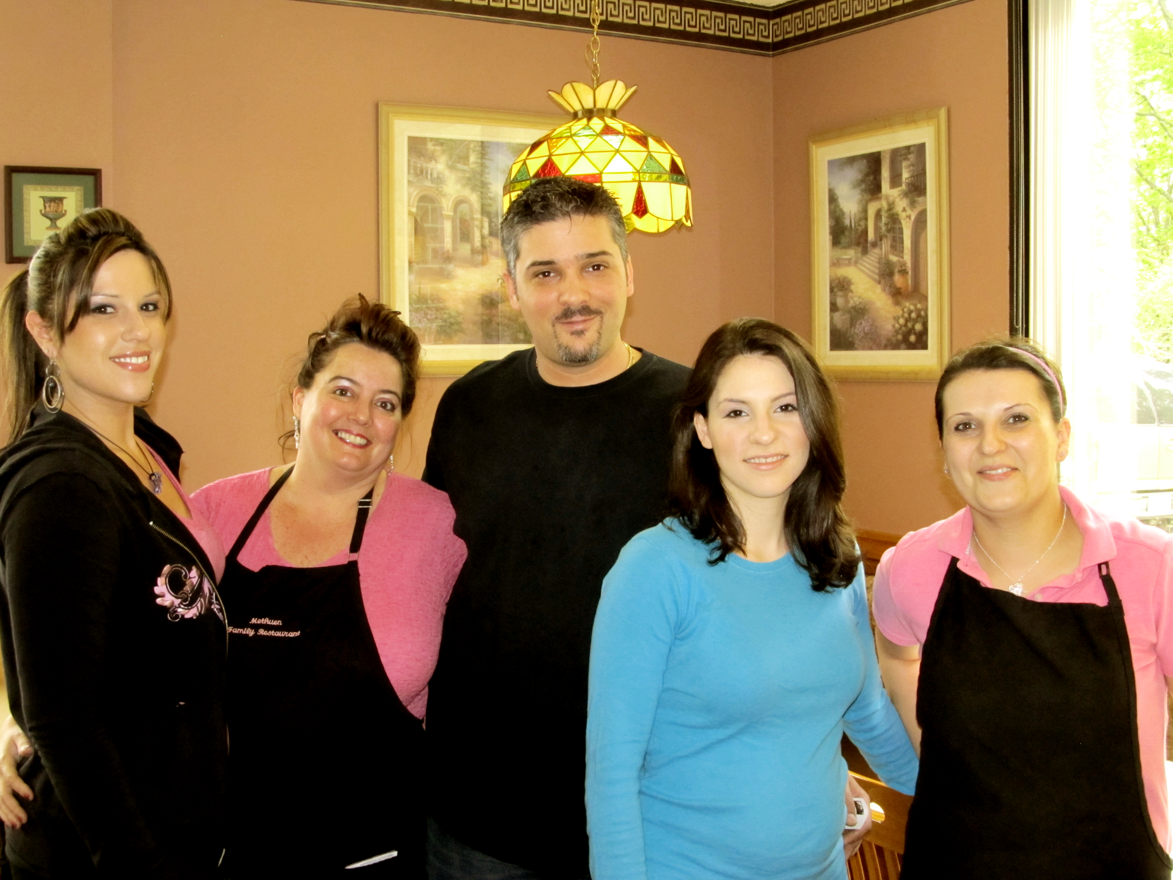 Kostas and Angela of Methuen Family Restaurant