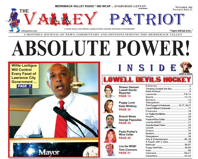 The Valley Patriot November-2009