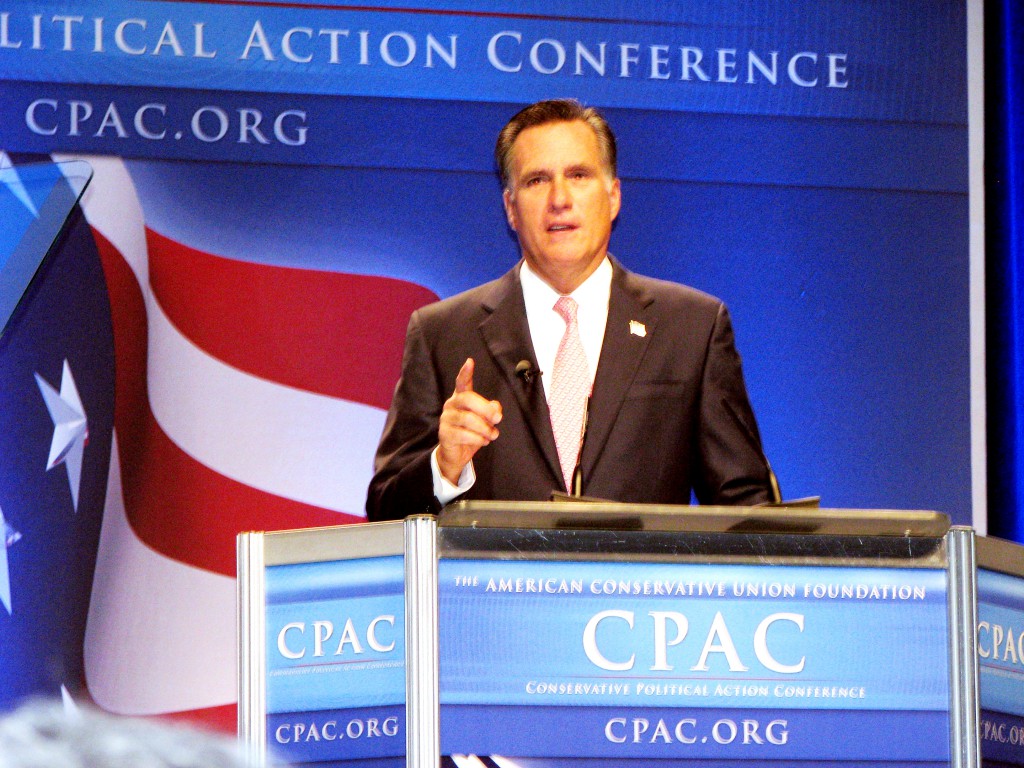 Mitt Romney at CPAC