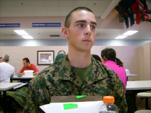 Marine Recruit Luke McLellan