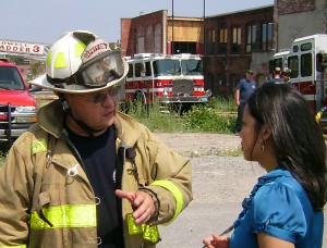 Lawrence Fire Chief Brian Murphy