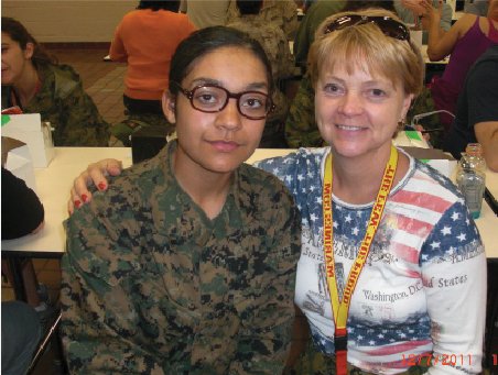Life-changing experience for Lowell Educator on Parris Island