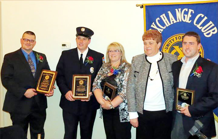 Firefighter Sullivan, Detective DeLano Honored by Methuen Exchange