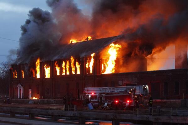 Merrimack Paper Owes Millions in Back Taxes, State Police Investigating 6 Alarm Lawrence Mill Fire