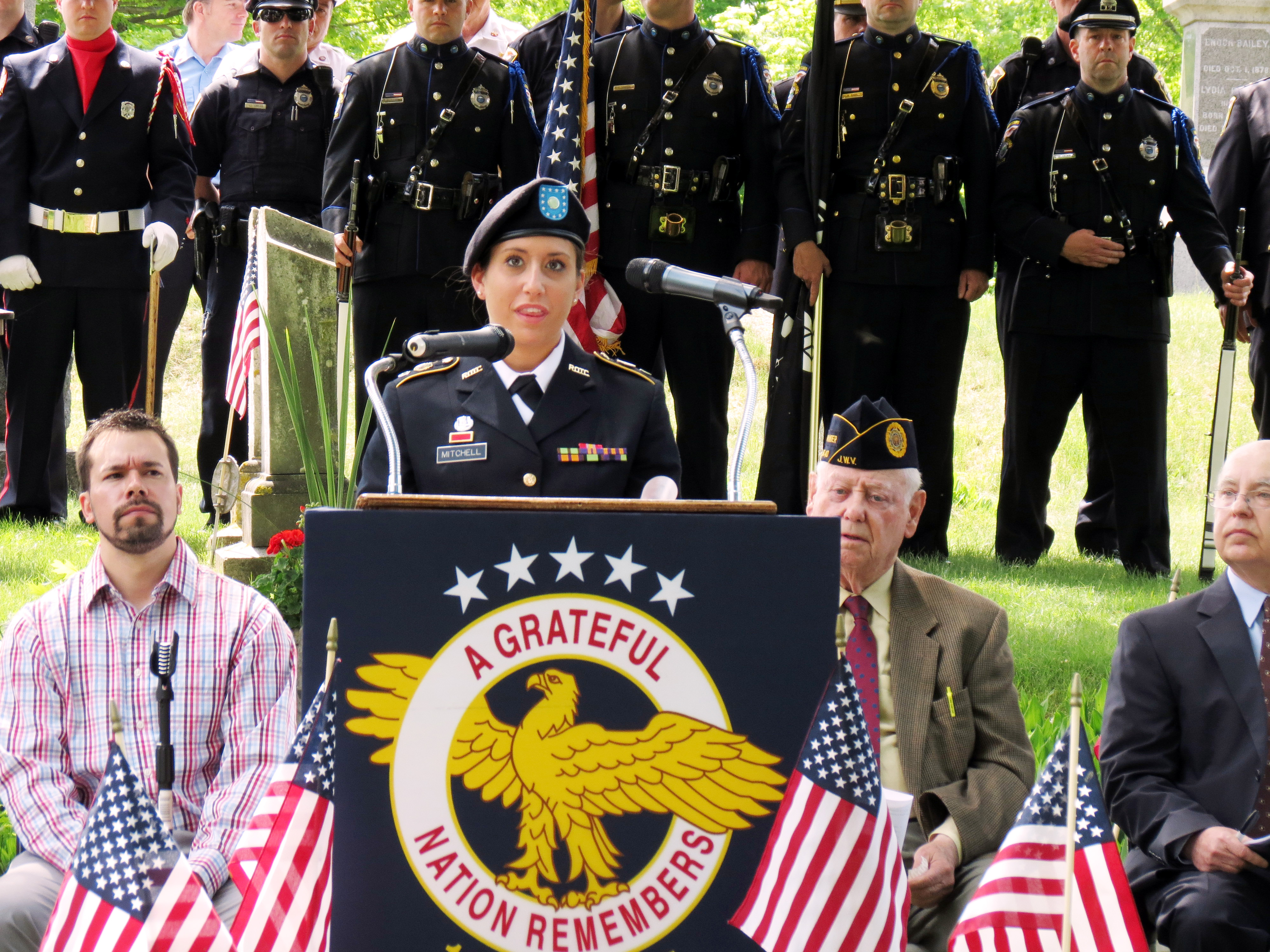 Video/Photos of Memorial Day Service in North Andover, 2014