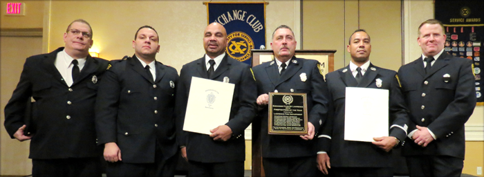 Lawrence Exchange Club Honors 7 Lawrence Firefighters for Heroism in Kingston St. Fire