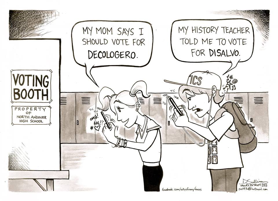 Stop 16 Year Olds From Voting in North Andover May 19th – VALLEY PATRIOT EDITORIAL (May, 2015)