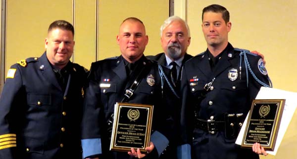 Lawrence Exchange Club’s Police Officer and Firefighters of the Year