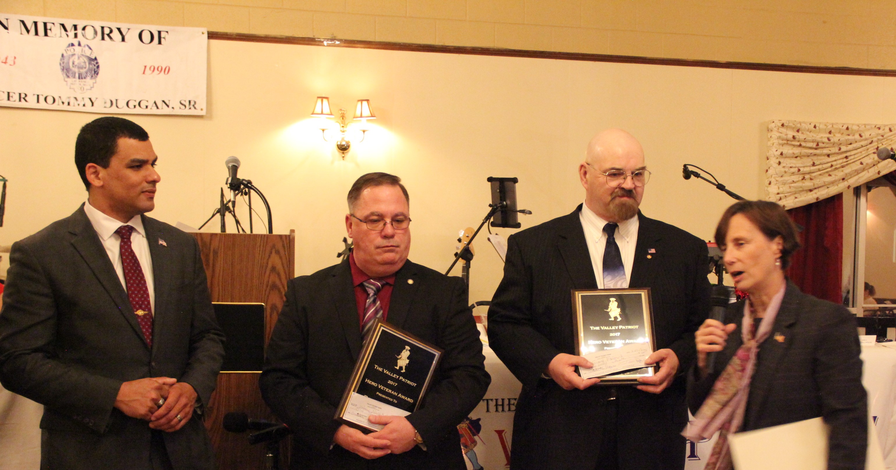Carter, MaGuire Win Valley Patriot Hero Veteran Award