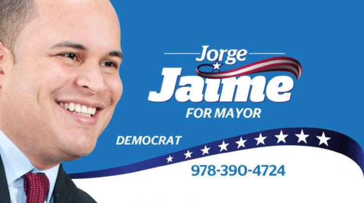 Paid for by Committee to Elect Jorge Jaime