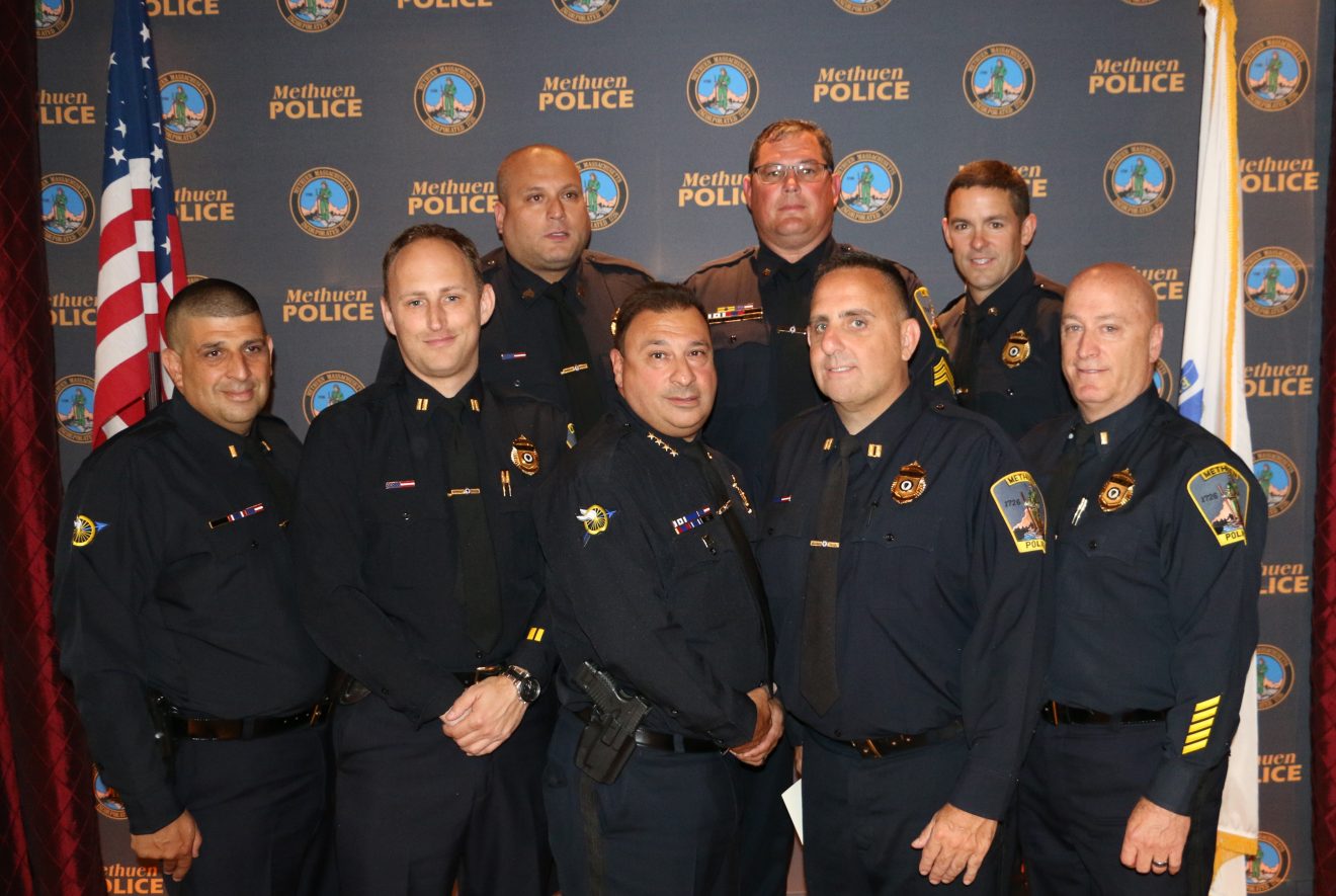 Methuen Police Department Announces Promotions