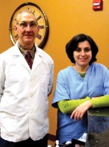 Dr. Beninato and Dr. Vaso of Riverwalk Dental at Sal's Riverwalk in Lawrence 