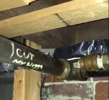 North Andover Resident Finds Columbia Gas Worker Scrawled “N” Word on Her Basement Pipes