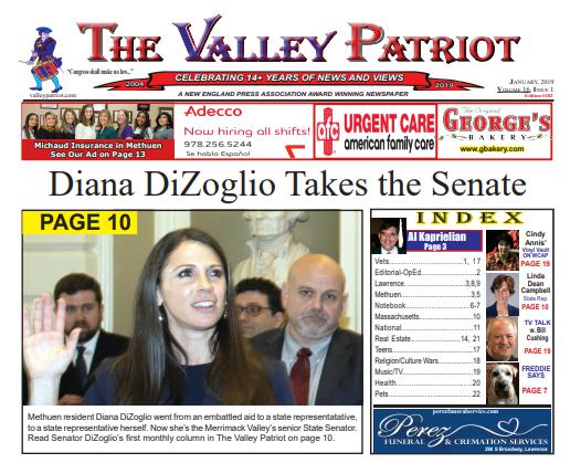 PDF of the Print Edition of The Valley Patriot, January 2019