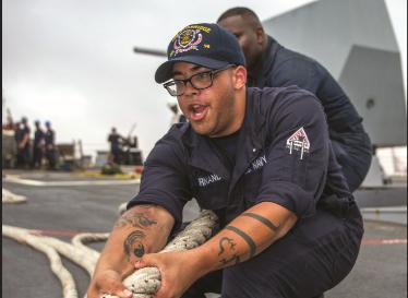 LAWRENCE HEROES AROUND THE WORLD ~ Seaman Michael Hernandez