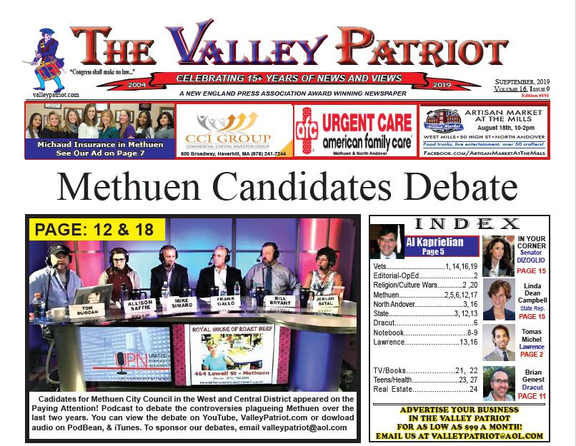 PDF of The Valley Patriot Print Edition – September, 2019