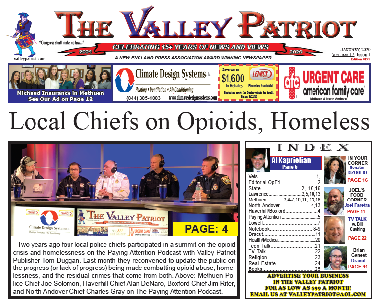 PDF of the January, 2020 Valley Patriot