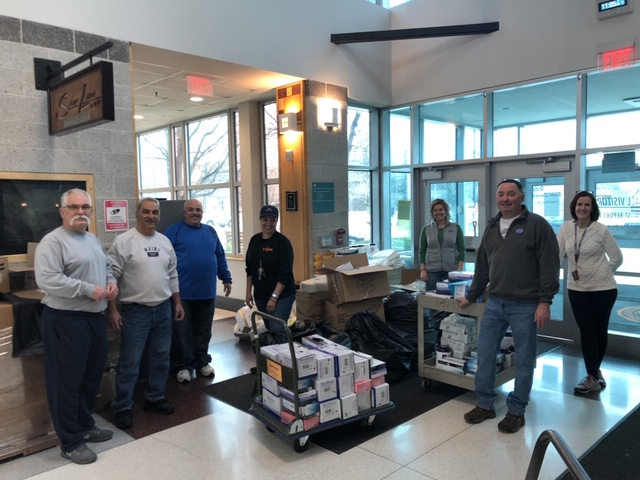 GLTS Donates 1,400 Pounds of Food, Medical Supplies in Response to COIVD-19