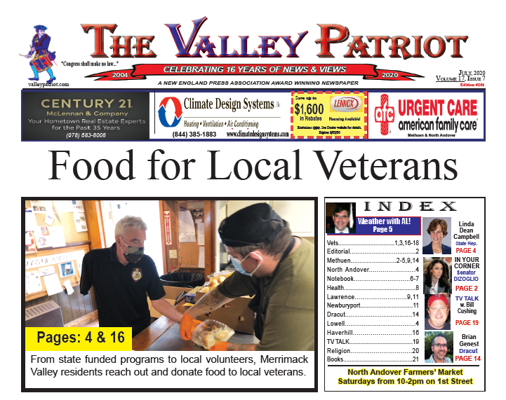 PDF of the July, 2020 Valley Patriot ~ Food for Local Veterans
