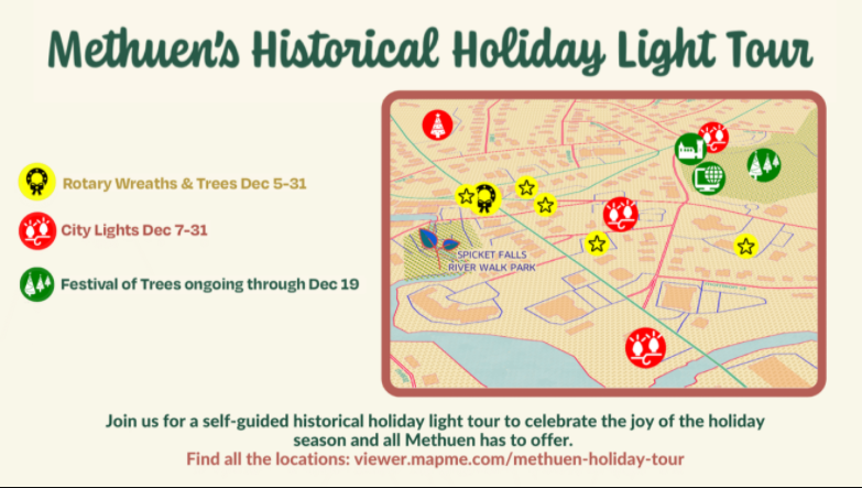 City of Methuen Hosting Historical Holiday Lights Tour