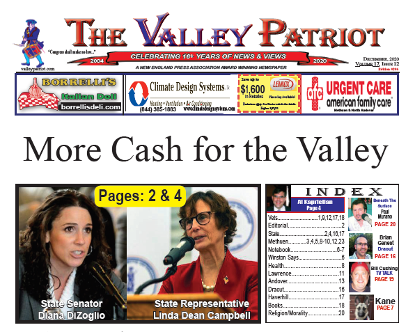 PDF of the December, 2020 Valley Patriot ~ More Cash for The Valley