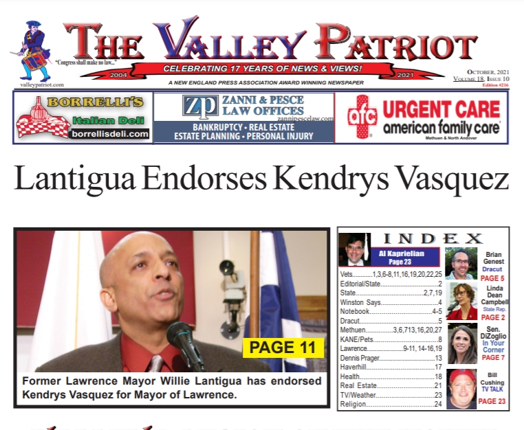 PDF of the October 2021 Valley Patriot