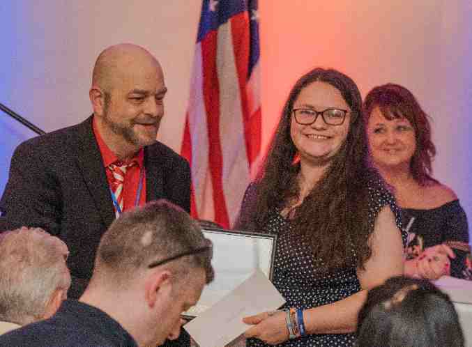 Methuen High’s Briana Tratchenberg Receives $3,775 Scholarship At Annual BASH!