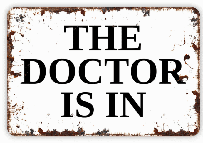 Wellness 101 ~ THE DOCTOR IS IN!