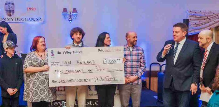 Valley Patriot Readers Contribute $10,000 for Scholarship in Memory of Dan Coady