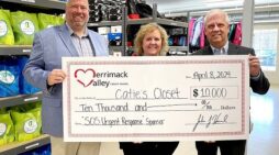 Merrimack Valley Credit Union Donates $10,000 to Catie’s Closet