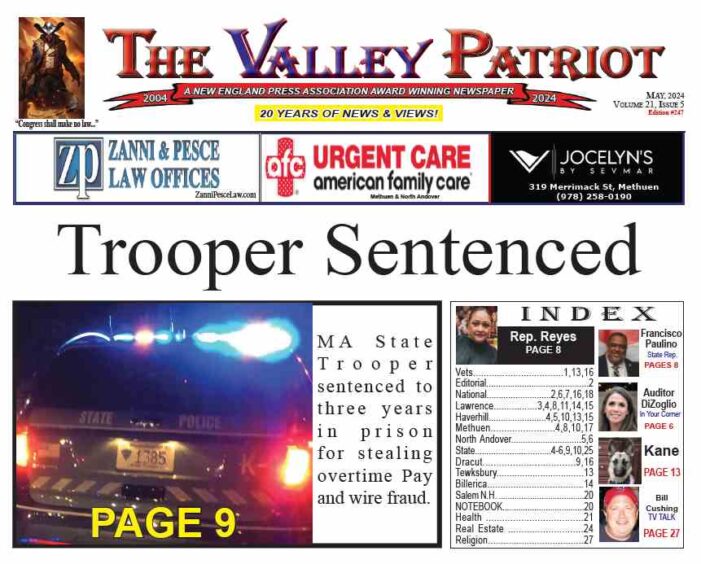 PDF of The May, 2024 Valley Patriot