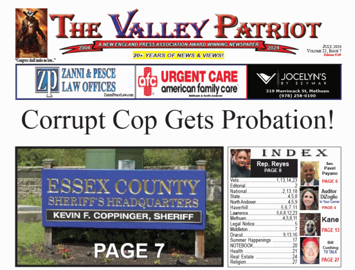 PDF of the July, 2024 Valley Patriot